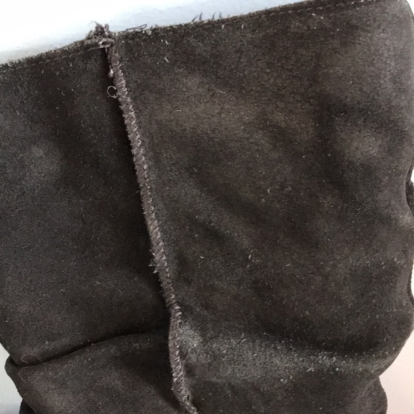Skechers Australia black suede black faux sherpa outerwear winter boots size 8.5 - Picture 8 of 16